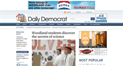 Desktop Screenshot of dailydemocrat.com